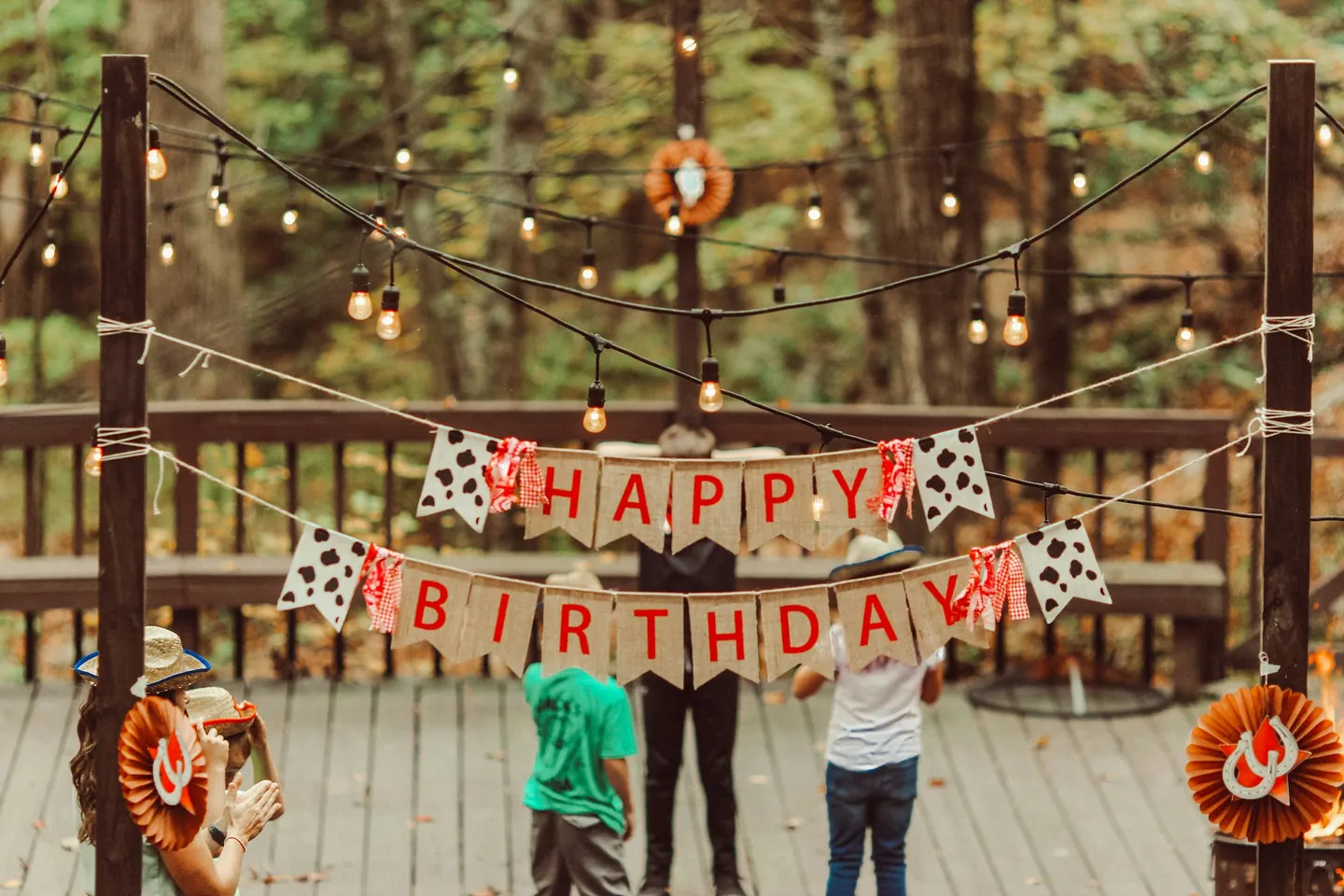 Nethmi under the Happy Birthday banner