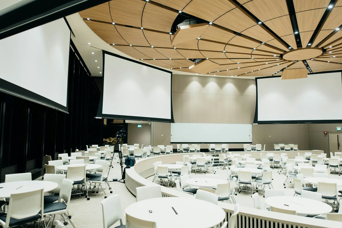 The hall